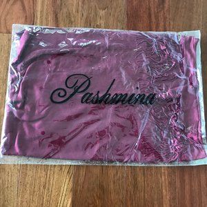 Burgundy Pashmina